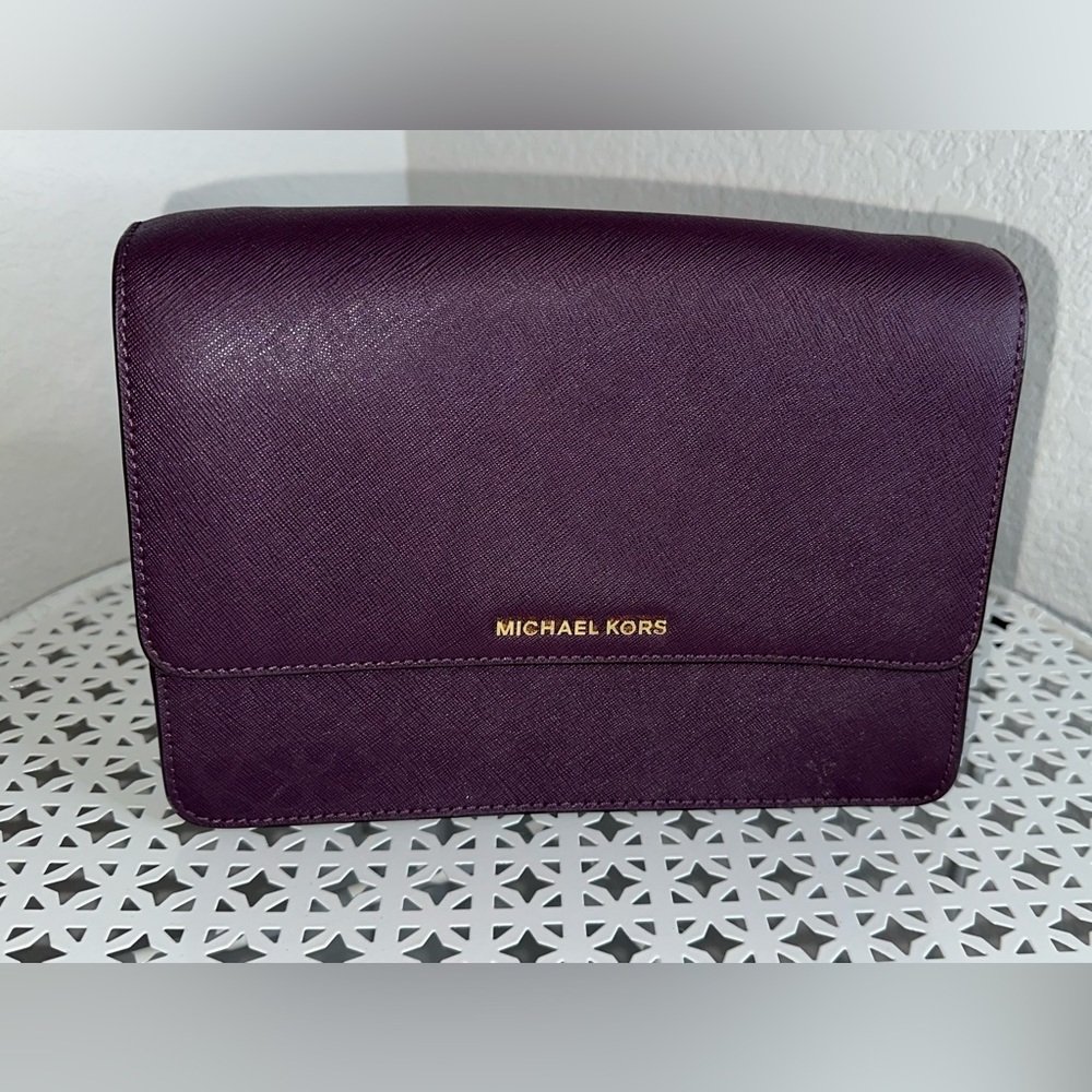 Michael Kors Purple crossbody purse